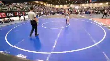 115 lbs Round Of 64 - Braxden O'Brien, Team Quest vs Wylee Bidiman, Caldwell Wrestling Club