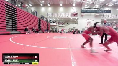 106 lbs Cons. Round 2 - Davion Henry, Flossmoor (Homewood) vs Jaden Torres, Arrowhead Union