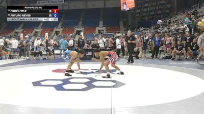 126 lbs Champ. Rd Of 16 - Cruz Little, Pennsylvania vs Arturo Reyes, Pennsylvania