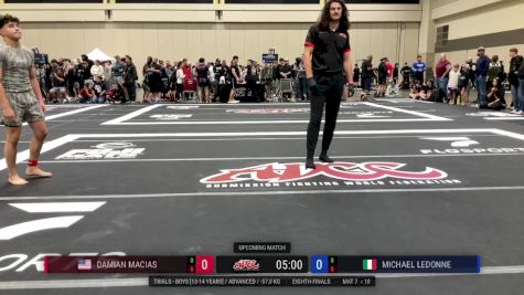 Michael LeDonne vs Damian Macias 2025 ADCC Orlando Open/Youth Trials