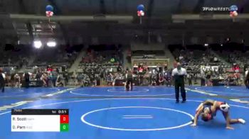 75 lbs Semifinal - Rain Scott, Harvey Twisters vs Dylan Parn, Blue Pride WC