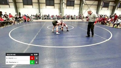 141 lbs Final - Kellen Horst, Wesleyan vs Michael Pestana, Rhode Island College