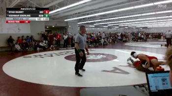 197 lbs Cons. Semi - Ryan Rainey, Central vs Kishmar Eberline, MSU Moorhead