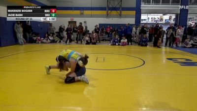 103 lbs Round Of 32 - Makenzie Boozer, Muncy vs Jacie Bash, DuBois Area