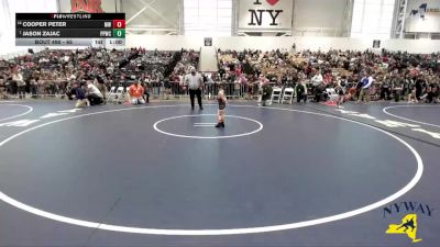 65 lbs Cons. Round 2 - Cooper Peter, Mexico Wrestling vs Jason Zajac, Pittsford Panthers Wrestling Club