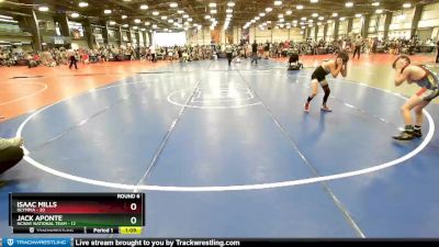 72 lbs Rd# 9- 2:15pm Saturday Final Pool - Jack Aponte, NCWAY National Team vs Isaac Mills, Olympia