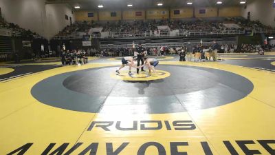 120 lbs Round Of 32 - Luke Foote, Poly Prep vs Christian Wirts, Gilman