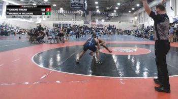 138 lbs Round Of 32 - Carlos Pagan, Farmington vs Harrison Williams, Darien