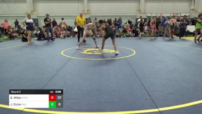 126 lbs Round 2 - Griffen Miller, Patriots WC WV vs Jason Dube, Ragin Raisins