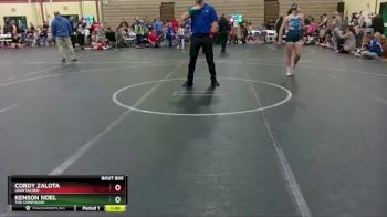 130 lbs Quarterfinal - Cordy Zalota, Unattached vs Kenson Noel, The Compound