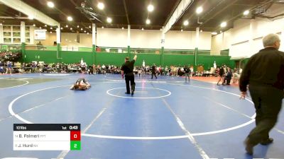 101 lbs Consi Of 8 #1 - Bennet Palmeri, Fairport vs Jacob Hurd, New Hartford-sv-up