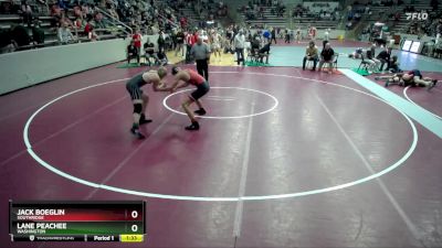 190 lbs Quarterfinal - Lane Peachee, Washington vs Jack Boeglin, Southridge