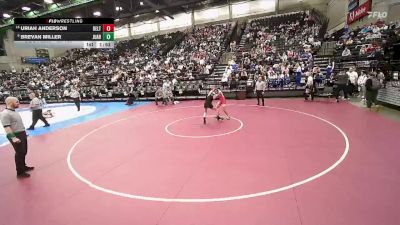 3A 120 lbs Cons. Semi - Brevan Miller, Juab vs Uriah Anderson, Delta