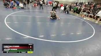 165 lbs Quarterfinal - Holden Hoiness, Montana vs Christian Stoeber, California