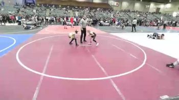 65 lbs Quarterfinal - Trevor Woolery, Combat vs Keagan Collins, Sanderson Wr Ac