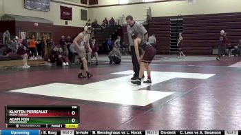 106 lbs Semifinal - Klayten Perreault, Mount Vernon vs Adam Fish, Independence