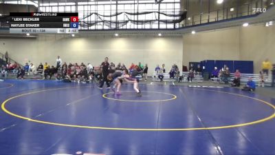 138 lbs Champ. Round 1 - Lexi Beckler, Hawkeye Community College vs Haylee Staker, Iowa Western Community College