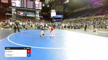 122 lbs Cons 32 #2 - Mariah Smith, Texas vs Teila Peters, Wyoming