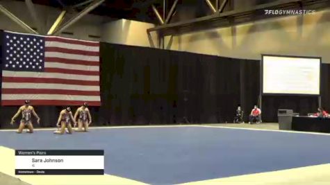 Sara Johnson - Women's Pairs, IE - 2021 USA Gymnastics Championships