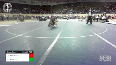 5A-150 lbs Champ. Round 1 - Ezra Morris, MACARTHUR vs Londen Labbe, EDISON PREP