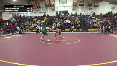 165 lbs Cons. Round 3 - Carter Chlebove, Northampton vs Brendan Davies, St Edward