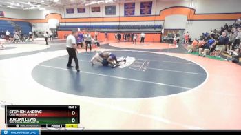 197 lbs Cons. Round 2 - Stephen Andryc, Case Western Reserve vs Jordan Lewis, Wisconsin-Whitewater