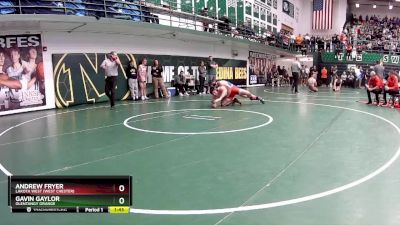 215 lbs Champ. Round 2 - Gavin Gaylor, Olentangy Orange vs Andrew Fryer, Lakota West (west Chester)