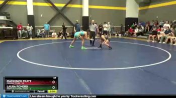 124 lbs Round 1 (4 Team) - Laura Romero, Nebraska Vipers Green vs Mackenzie Pratt, Chasing Titles