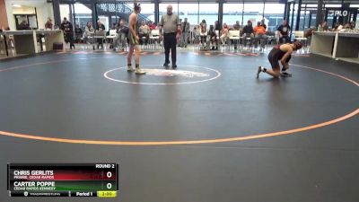 JV-15 lbs Round 2 - Carter Poppe, Cedar Rapids Kennedy vs Chris Gerlits, Prairie, Cedar Rapids