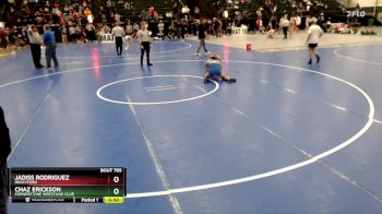 132 lbs 7th Place Match - Chaz Erickson, Cornerstone Wrestling Club vs Jadiss Rodriguez, Rockyford