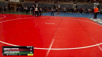110 lbs Quarterfinal - Jaden Neunsinger, Chaska/Chanhassen vs Merrick Hoffman, BHVPP