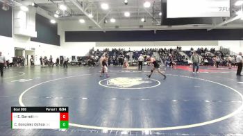 150 lbs Cons. Round 3 - Ethan Barrett, Murieta Valley vs Christian Gonzalez Ochoa, Chino