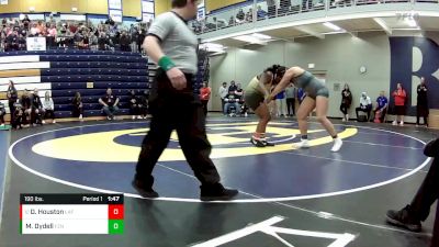 190 lbs. Cons. Round 5 - Dashiya Houston, Lafayette (Wildwood) vs Mckenna Dydell, Ft. Zumwalt North