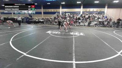 165 lbs Round Of 16 - Benjamin Duran, Top Rank Hammers vs Adrian Tinajero, Kistler'S Dungeon