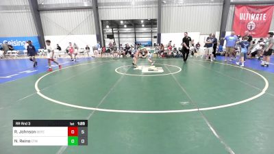 56 lbs Rr Rnd 3 - Ryker Johnson, Team Gotcha vs Noah Reino, CT Whale K-8