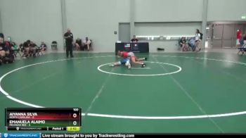 100 lbs Round 1 (6 Team) - Aiyanna Silva, North Carolina vs Emanuela Alaimo, Michigan Red