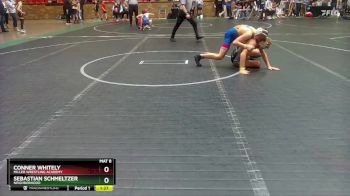 110 lbs Semifinal - Sebastian Schmeltzer, Neighborhood vs Conner Whitely, Miller Wrestling Academy