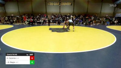 160 lbs Consi Of 16 #2 - Anthony Cazares, Gilroy vs Gavin Regis, Layton (UT)