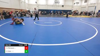 132 lbs Cons. Round 1 - Alexander Marquez, Golden Valley vs Eric Elola, Tri Valley Elite Vipers