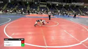 54 lbs Final - Ryder Teten, High Plains Thunder vs Tate Russell, ReZults Wrestling