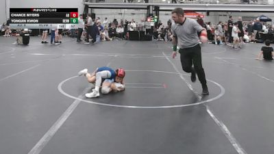 52 lbs Placement (4 Team) - Yongjin Kwon, Revival White vs Chance Myers, American Dream