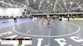 133 lbs Rr Rnd 3 - John Lafferty, Shu vs Danny Capozzoli, Mill