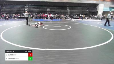 106 lbs Round Of 16 - Giovani Suraez, Esperanza vs Bentley Johnson, Green River