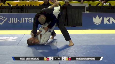 Ryan De La Cruz Lansang vs Miguel Angel Diaz Valdez 2025 Pan Jiu Jitsu IBJJF Championship