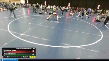 152 lbs Cons. Round 6 - Xander York, IL vs Grant Kress, IA