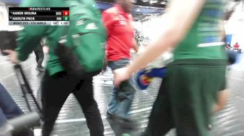 170 Girls Quarterfinal - Kaitlyn Peck, Ramona vs Karen Molina, Southwest (EC)