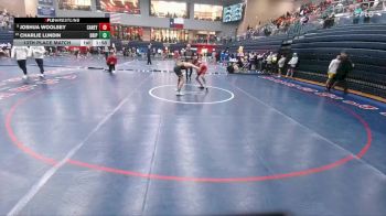 138 lbs 13th Place Match - Charlie Lundin, Dripping Springs vs Joshua Woolsey, Conroe Caney Creek