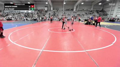 120 lbs Consi Of 16 #1 - Jocelyn Danbe, NJ vs Mya Picart, GA