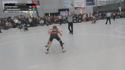 106 lbs Champ. Rd Of 128 - Quinn Meredith, Victory School Of Wrestling vs Mattias Verry, Puler Wrestling Accademy