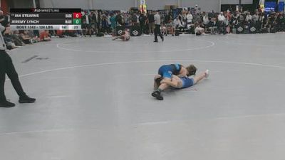 126 lbs Cons. Rd Of 16 - Ian Stearns, Badkarma vs Jeremy Lynch, Mat Demon